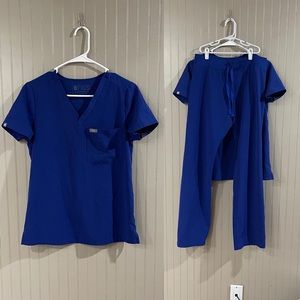 XS FIGS. DEEP ROYAL BLUE. LIMITED EDITION. VGUC.